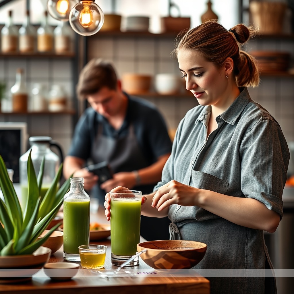 Instructions - aloe vera juice recipe