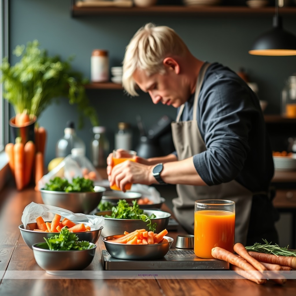 Instructions - carrot juice recipes