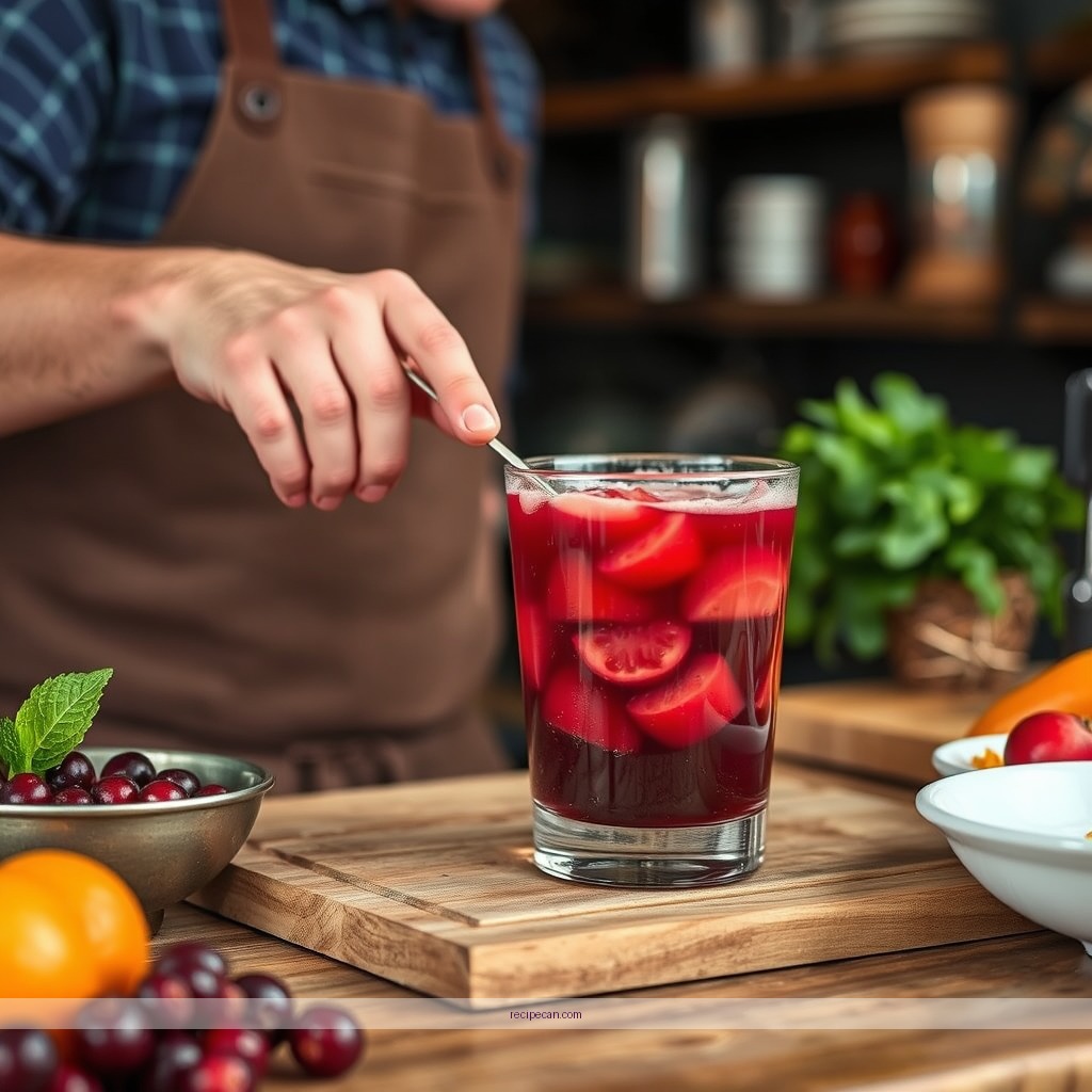 Instructions - cranberry sauce orange juice recipe