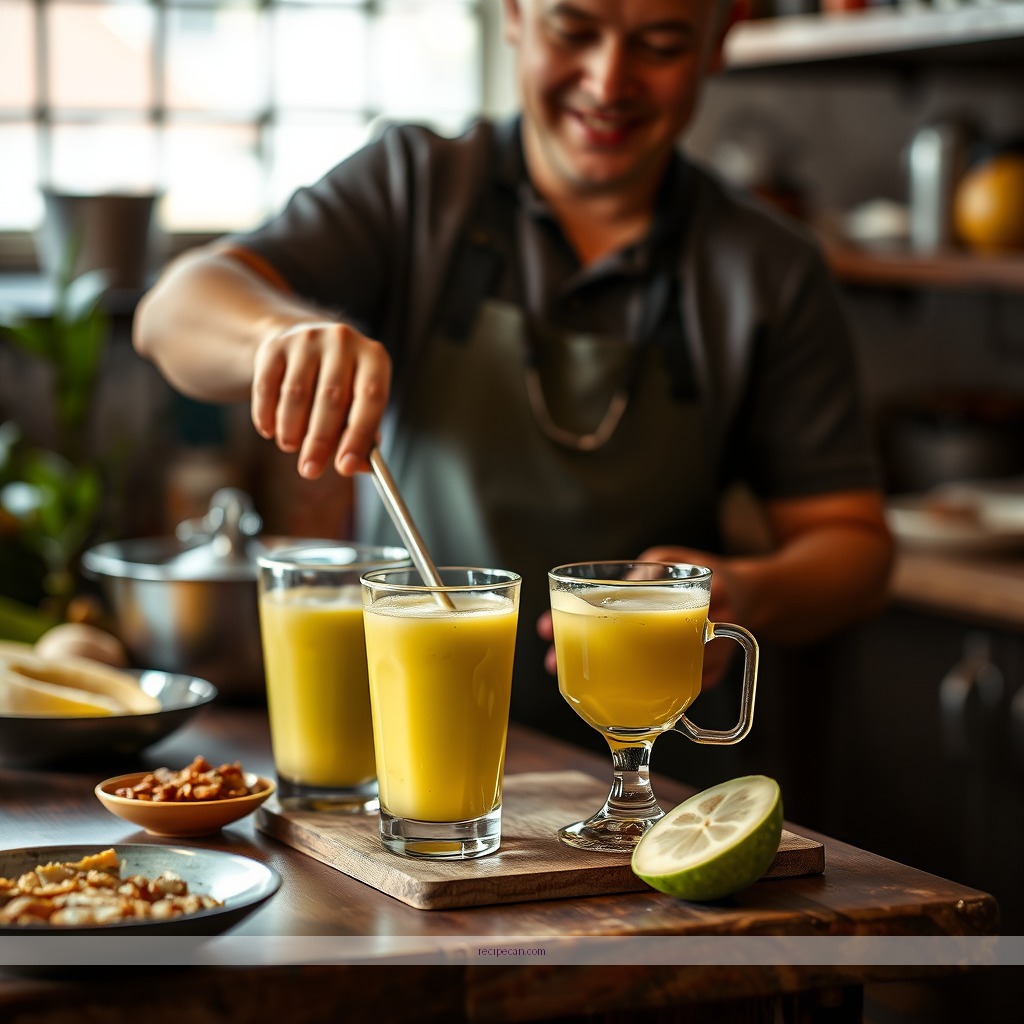 Instructions - guanabana juice recipe