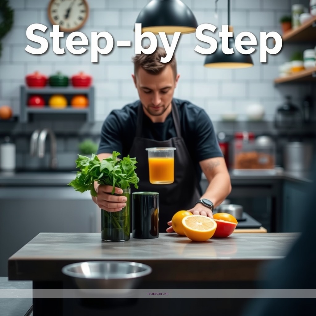 Instructions - juicing recipes for energy