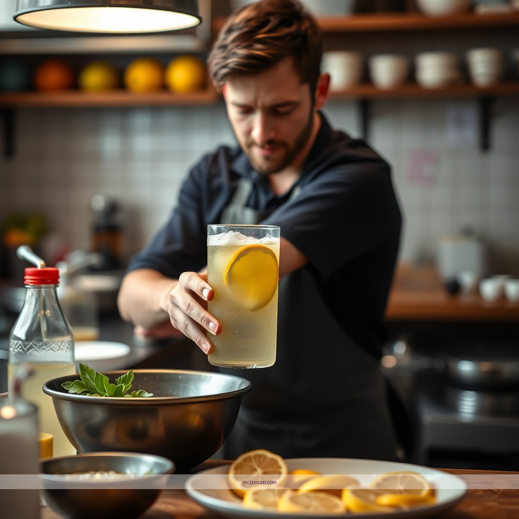 Instructions - lemonade recipe using lemon juice
