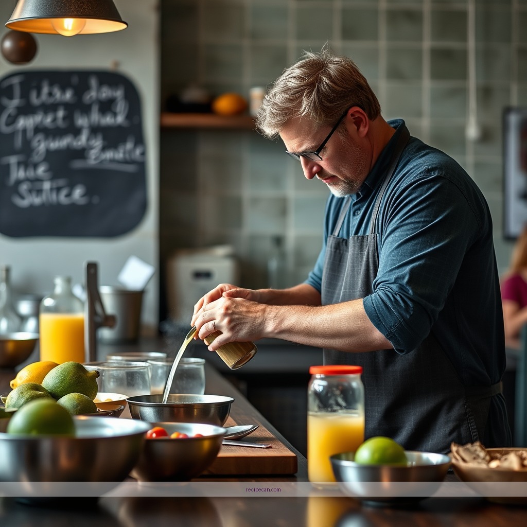 Instructions - maracuya juice recipe