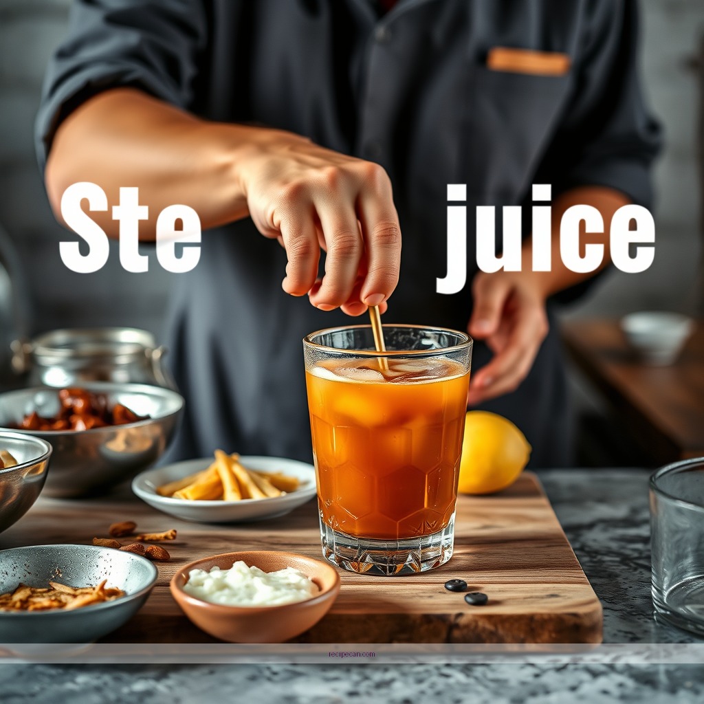 Instructions - tamarind juice recipe