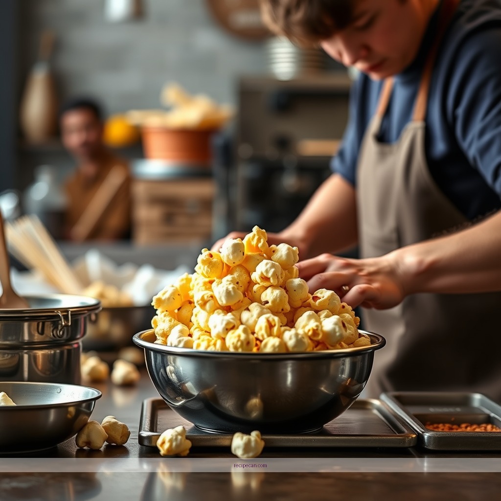 Instructions - cheddar cheese popcorn recipe