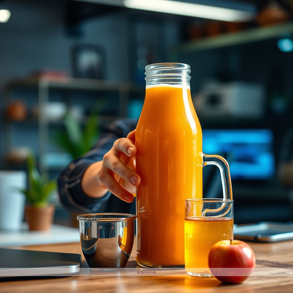 Instructions - apple cider and apple juice recipe