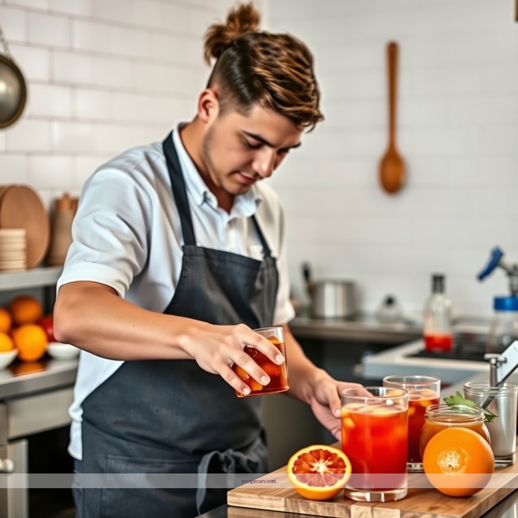 Instructions - blood orange juice recipe