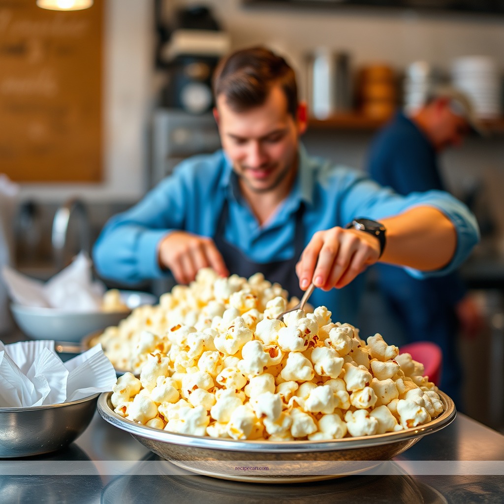Instructions - cheddar popcorn recipe