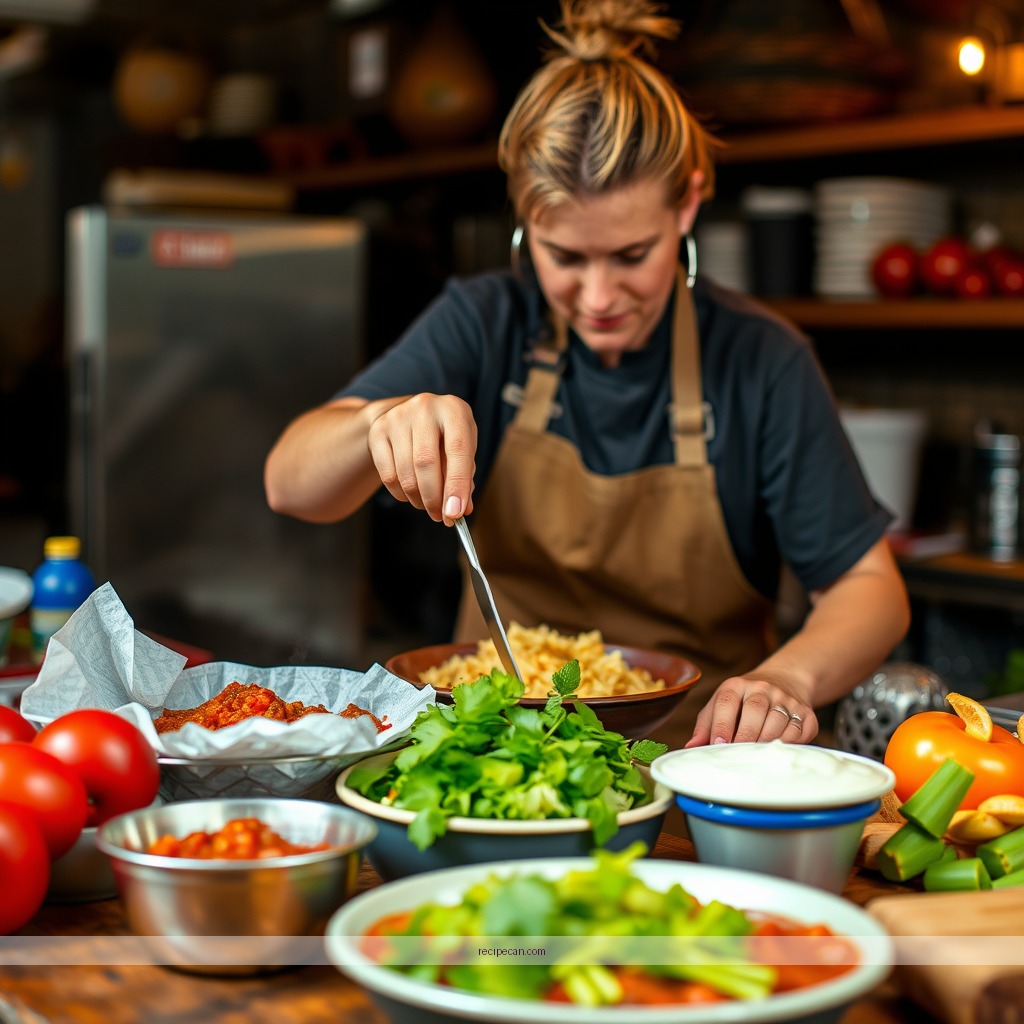 Instructions - chili recipe using tomato juice