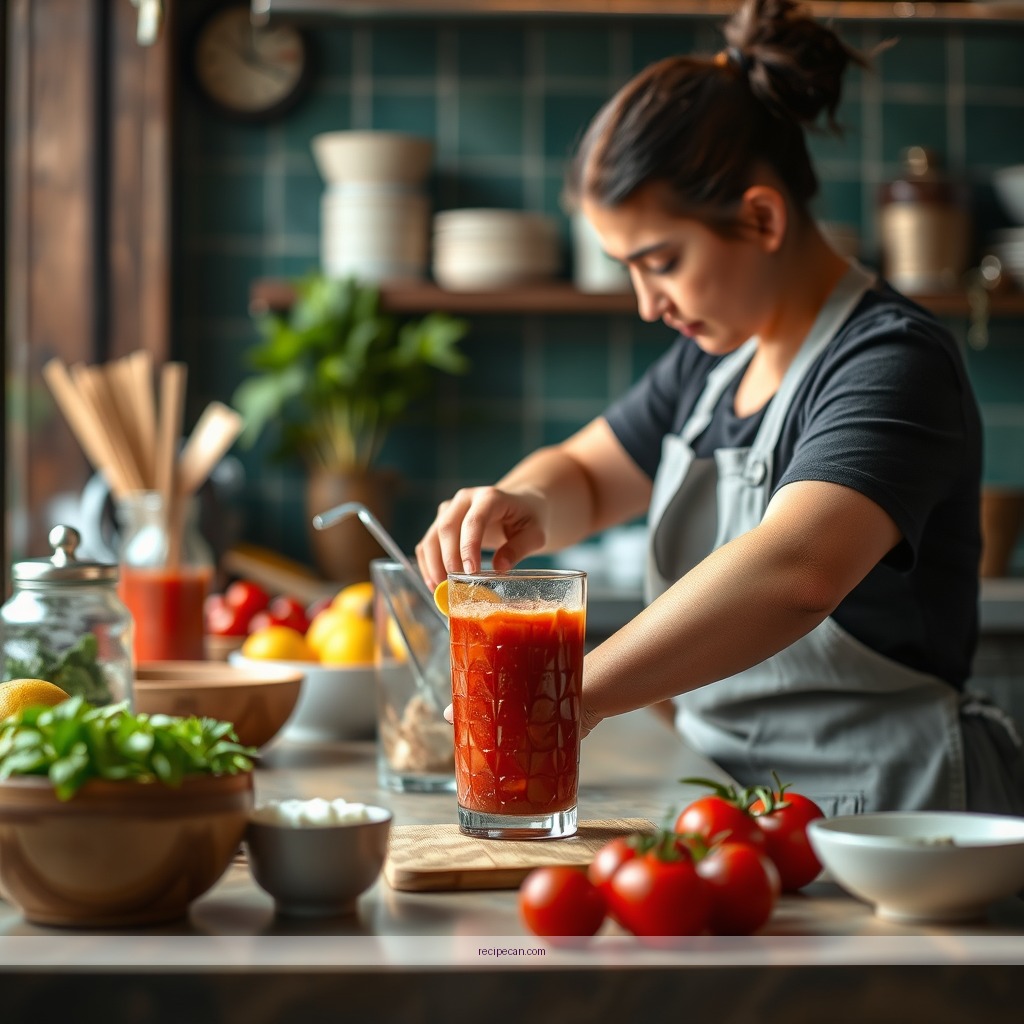 Instructions - clamato juice recipe