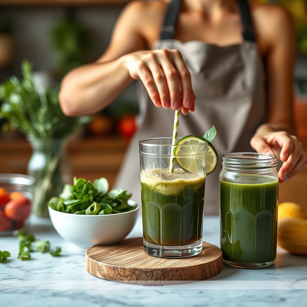 Instructions - flat stomach detox juice recipes for weight loss