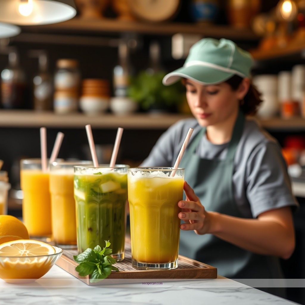 Instructions - juice beverages recipes