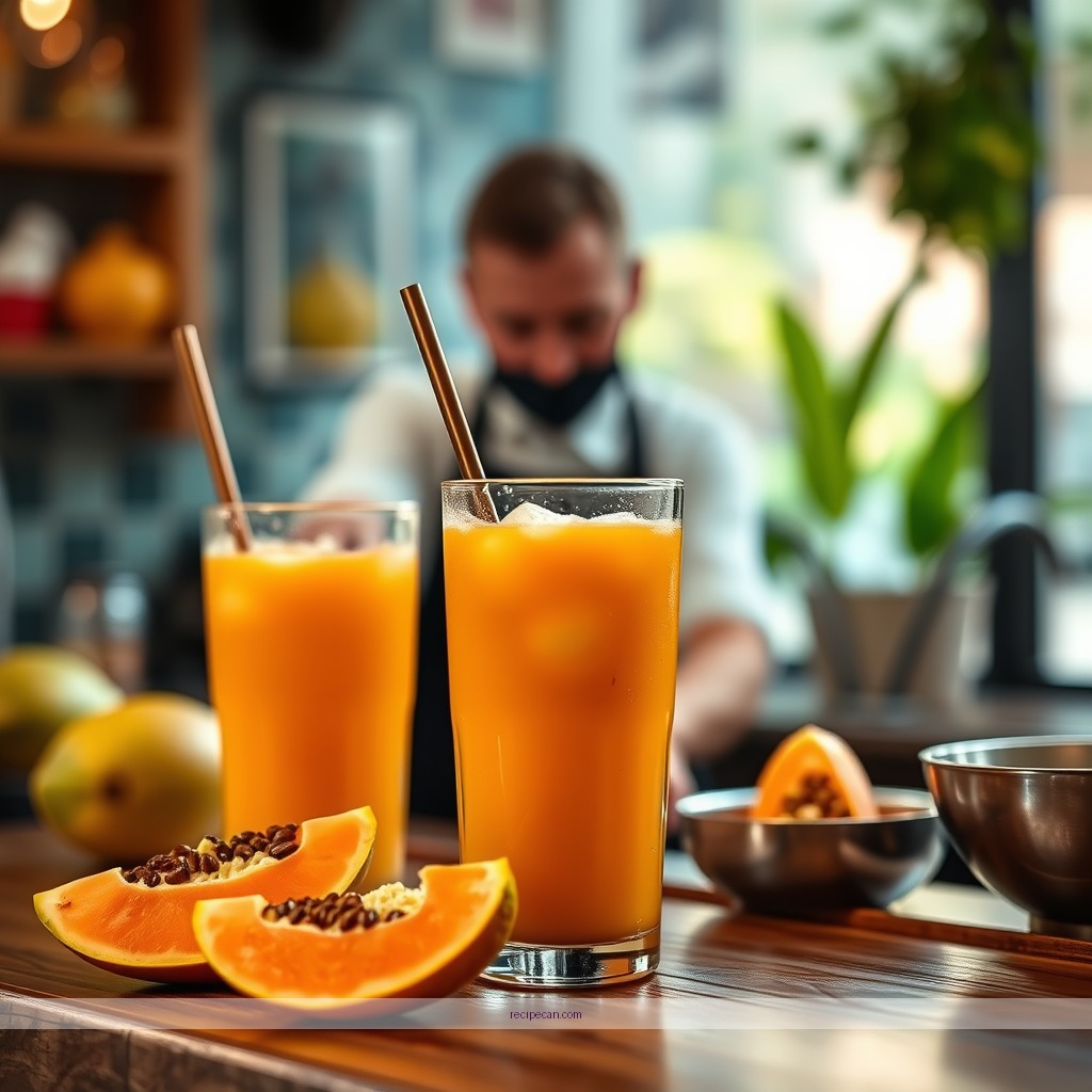Instructions - papaya juice drink recipes