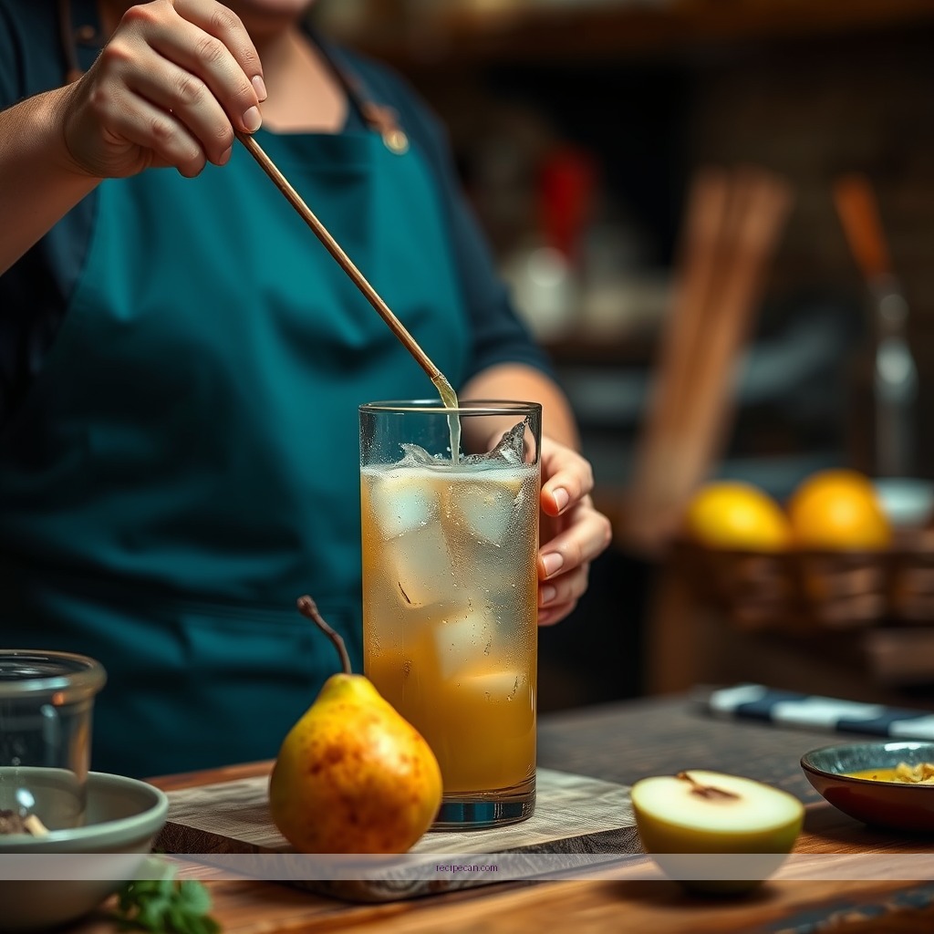 Instructions - pear juice recipe
