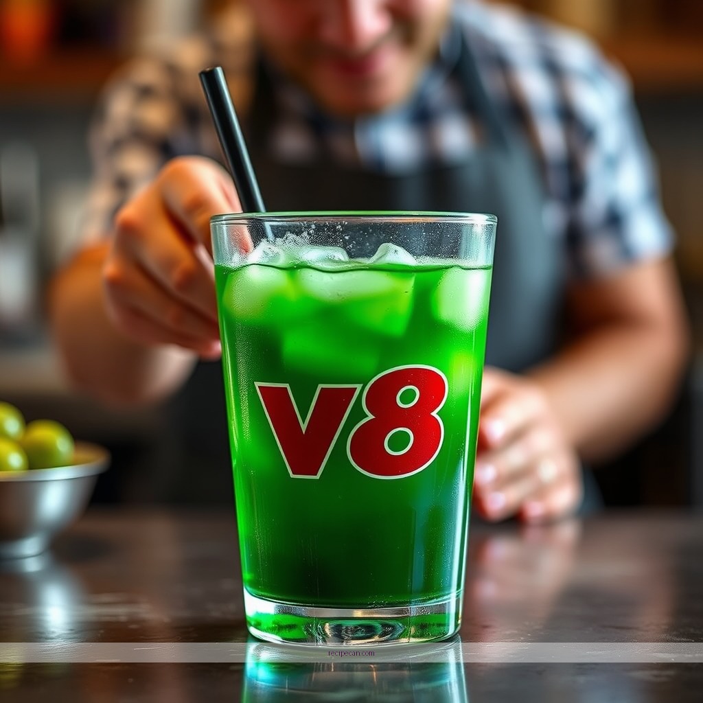 Instructions - recipe v8 juice