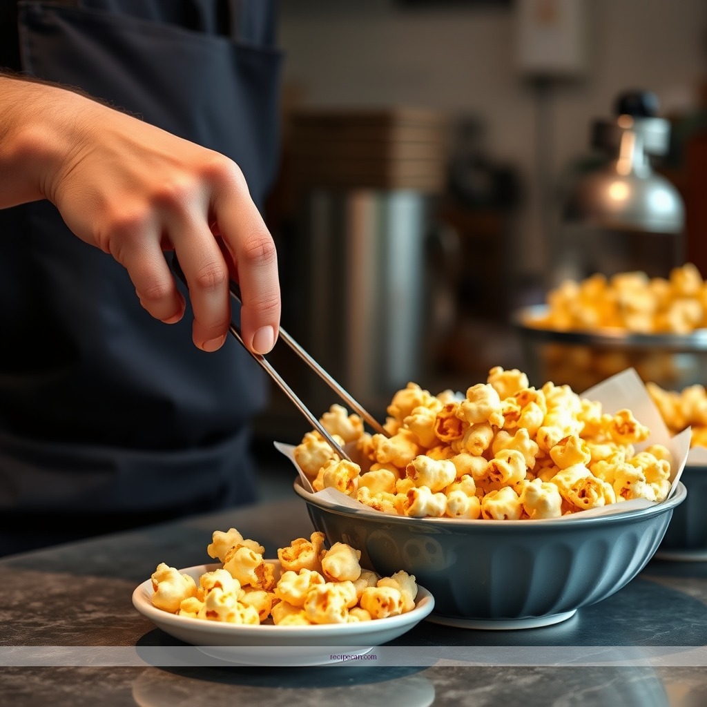 Instructions - how to make caramel popcorn recipe