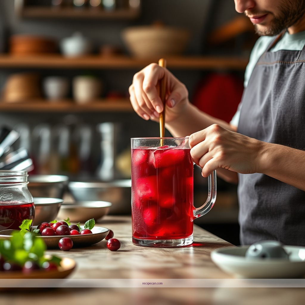 Instructions - recipes with cranberry juice