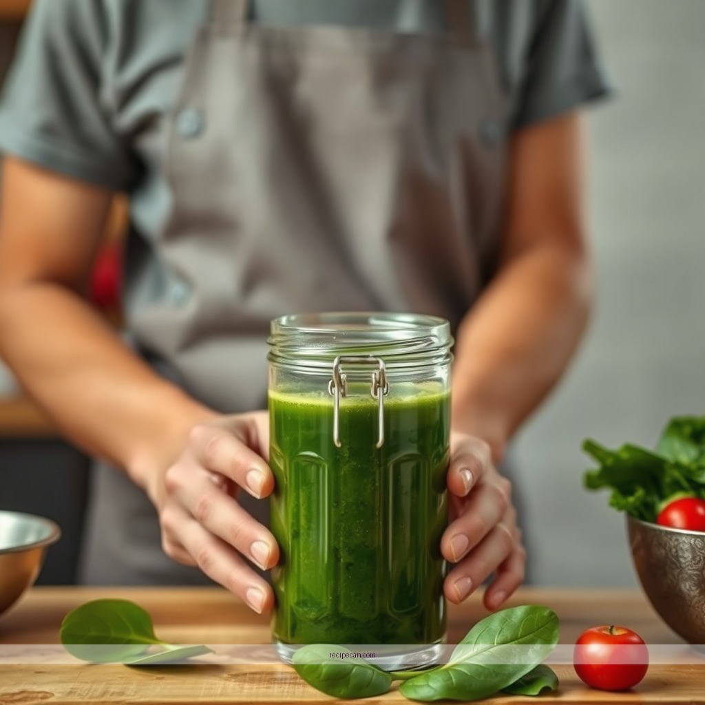 Instructions - spinach juice recipe