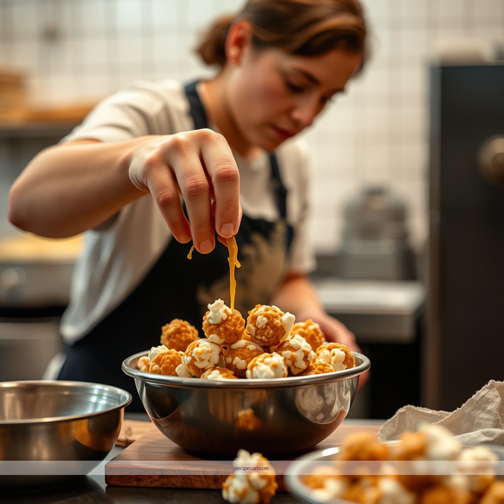 Instructions - popcorn balls caramel recipe