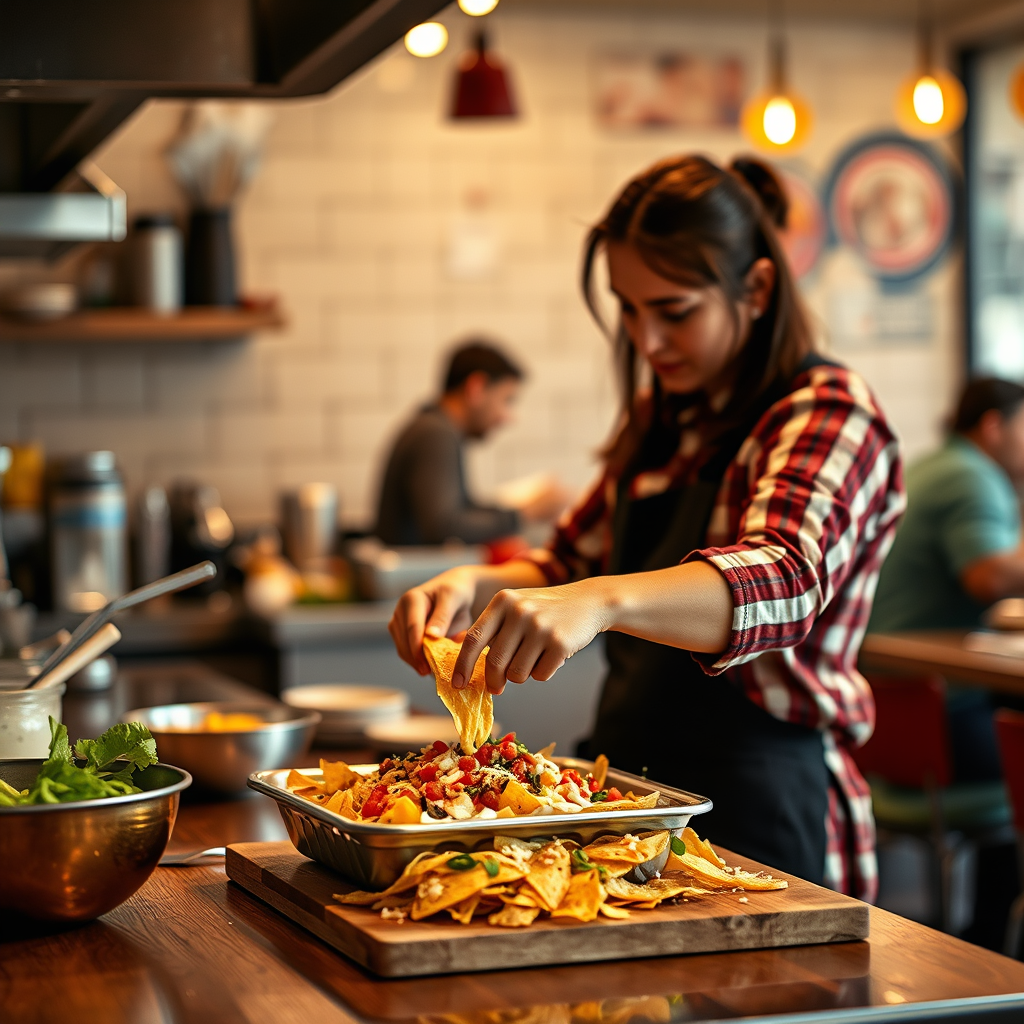 Instructions - easy nachos and cheese recipe