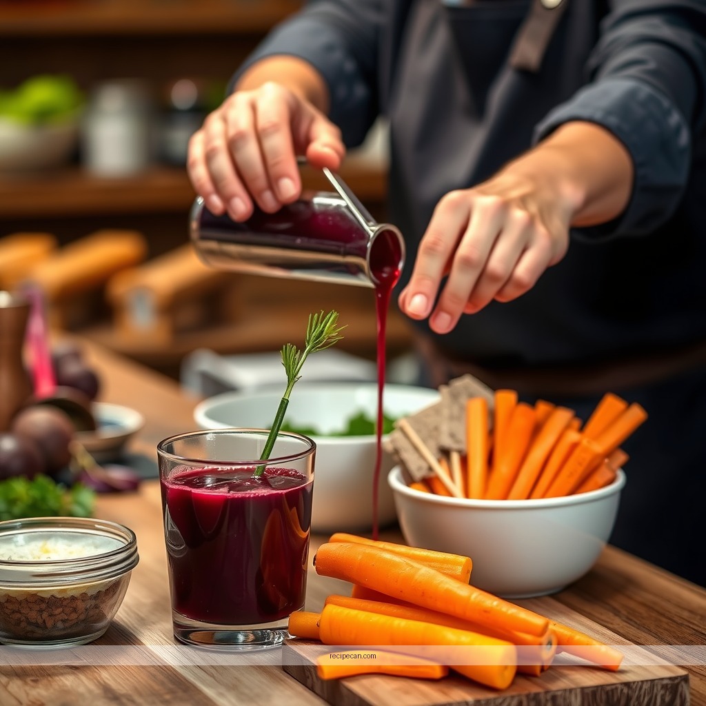 Instructions - beet and carrot juice recipe