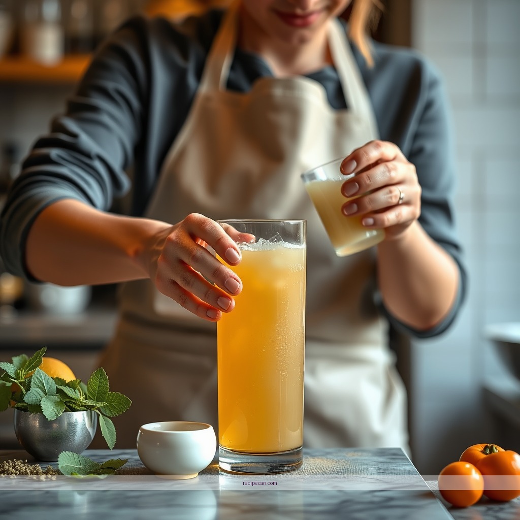 Instructions - elderflower juice recipe
