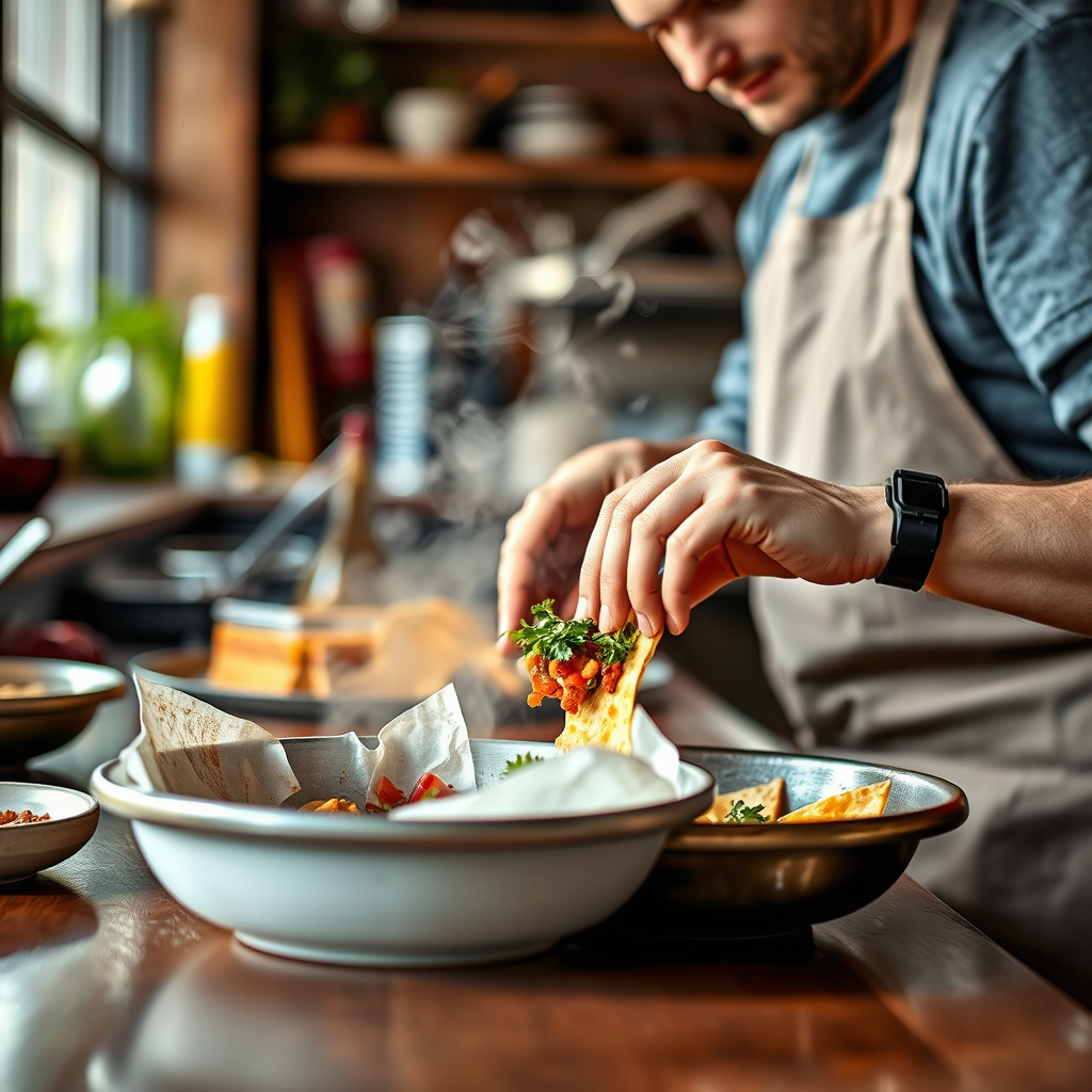 Instructions - fajita nachos recipe