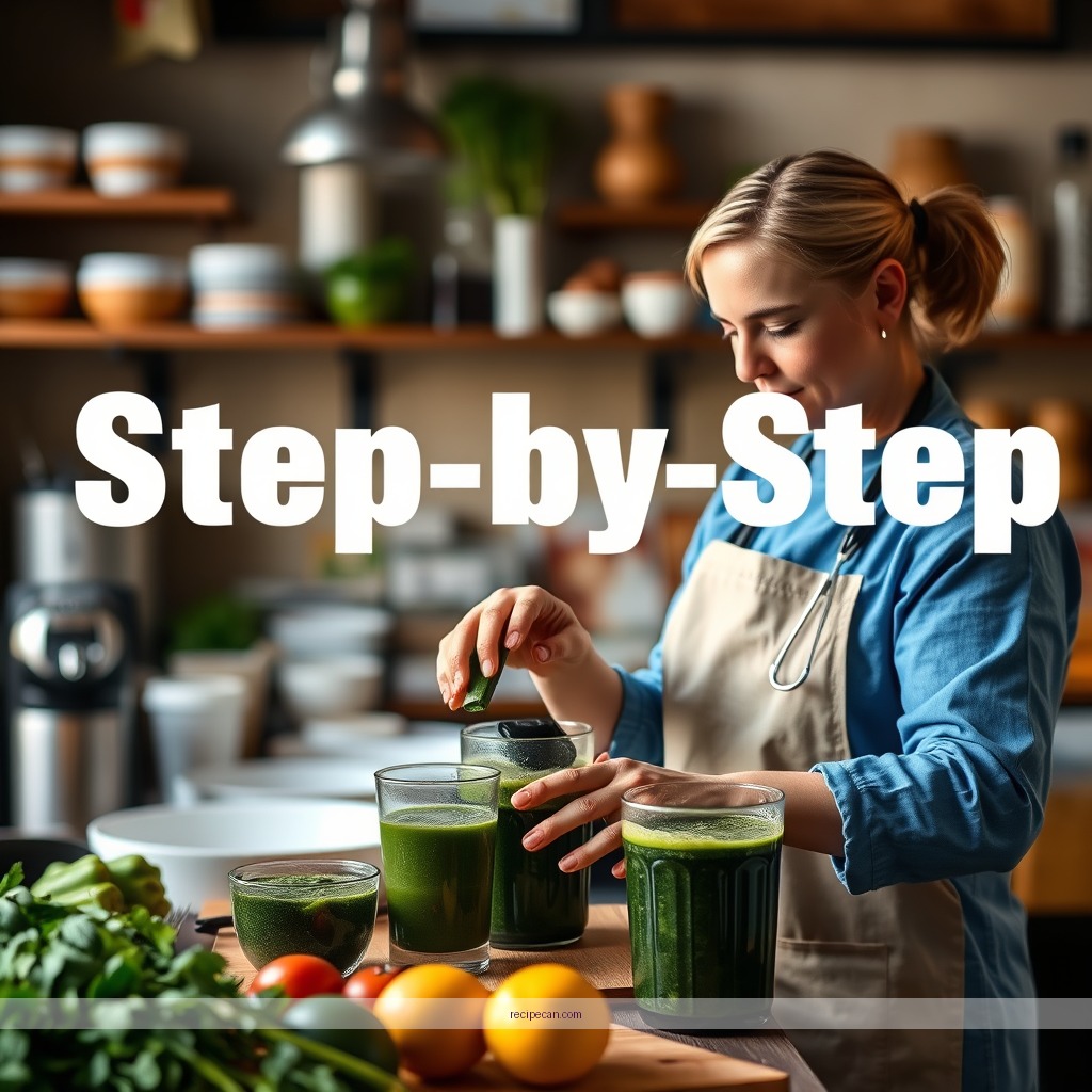 Instructions - healthy green juice recipes