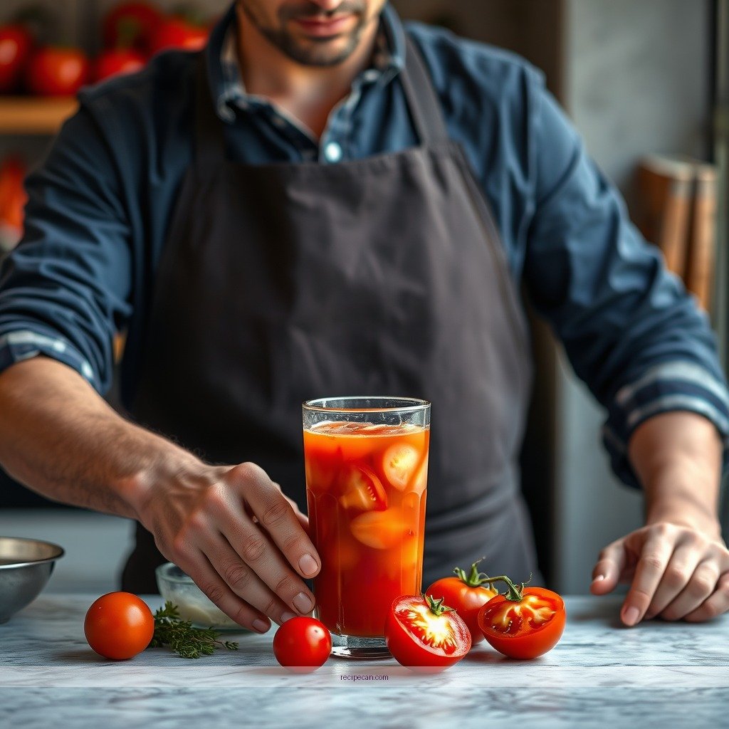 Instructions - homemade tomato juice recipe