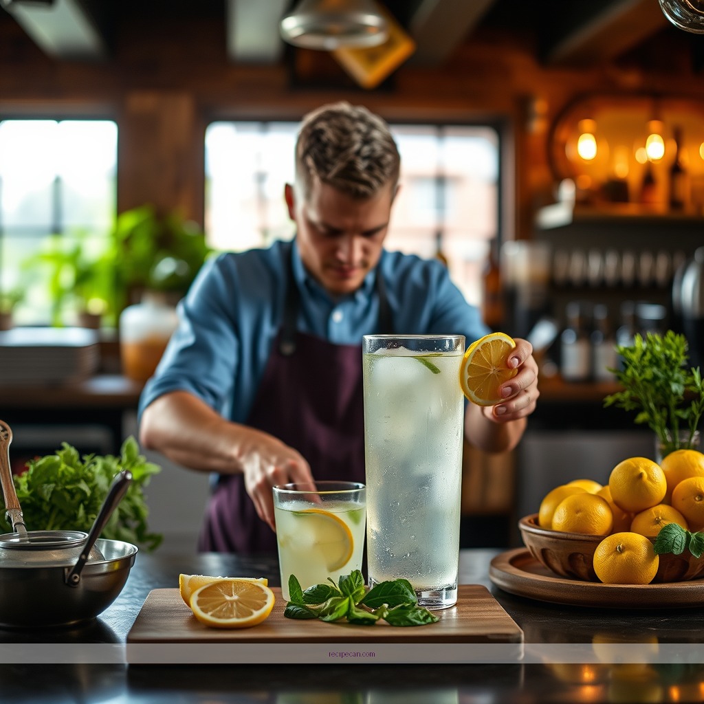 Instructions - lemon juice lemonade recipe