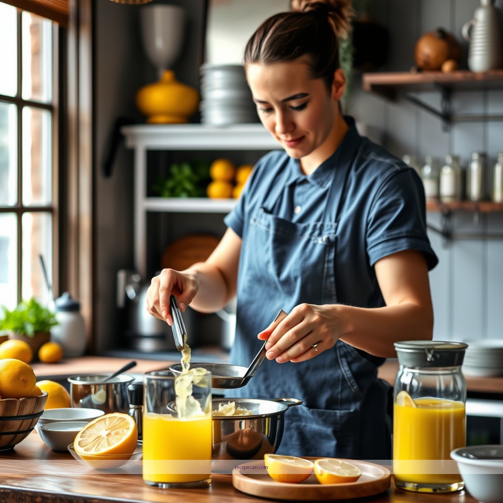 Instructions - lemon juice recipes