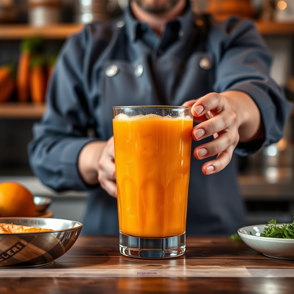 Instructions - orange carrot juice recipe