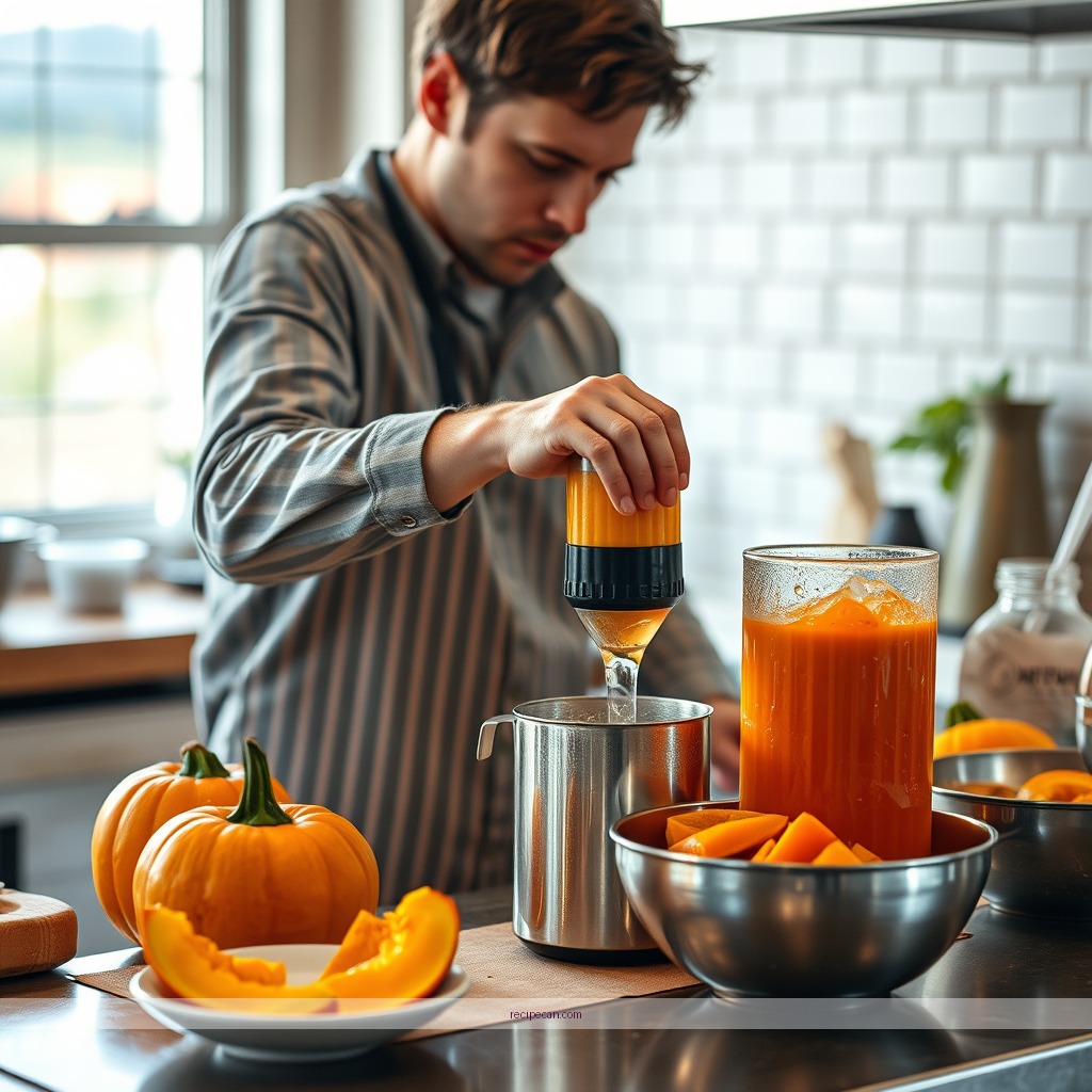 Instructions - pumpkin juicing recipes