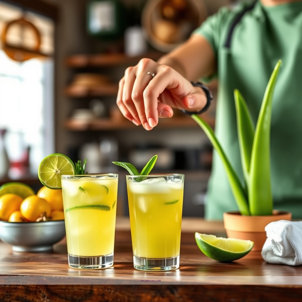 Instructions - aloe juice drink recipes