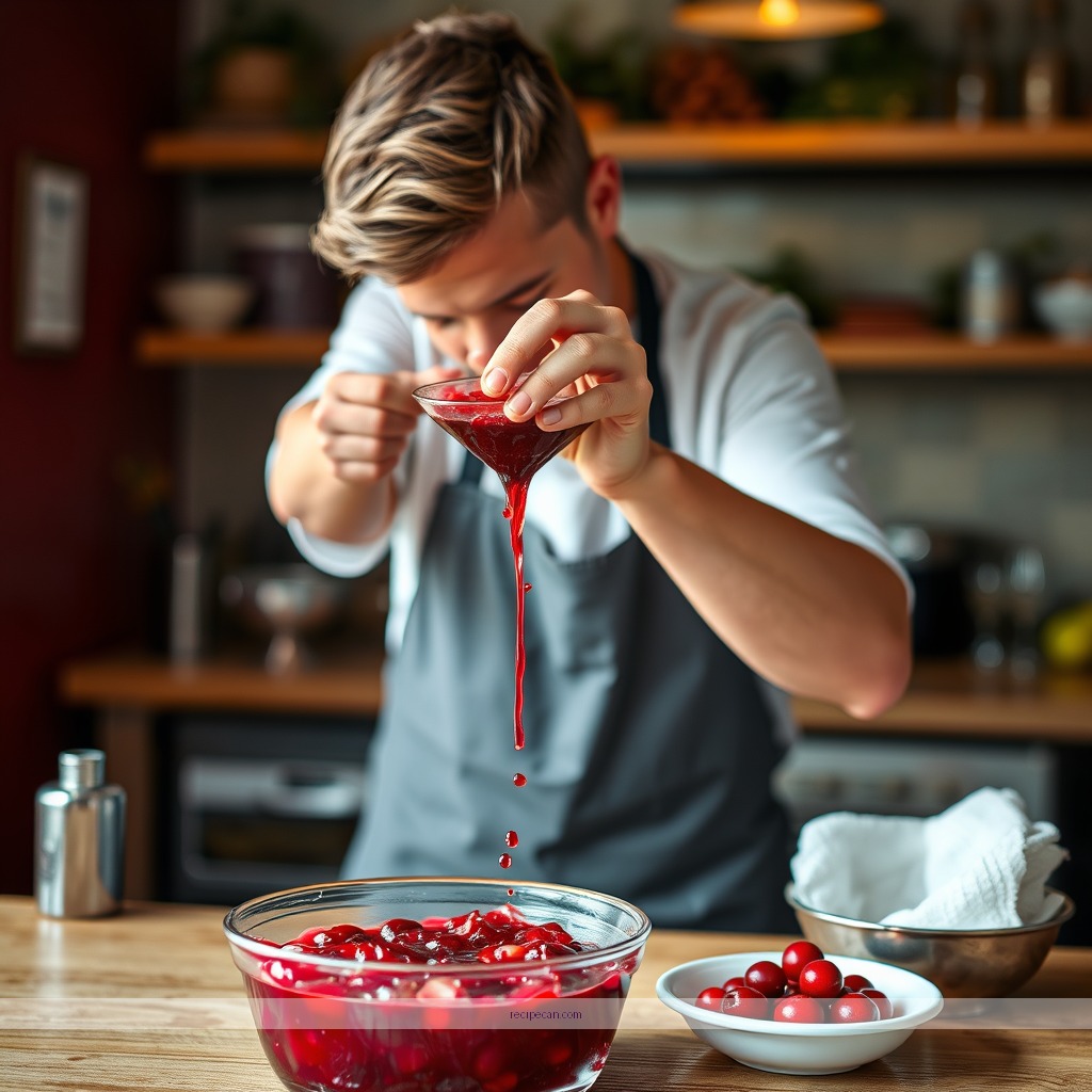 Instructions - cranberry sauce recipe orange juice