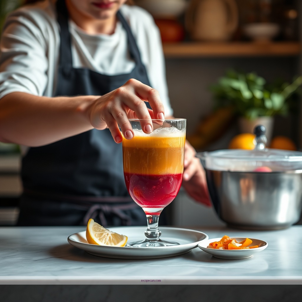 Instructions - fruit juice recipe