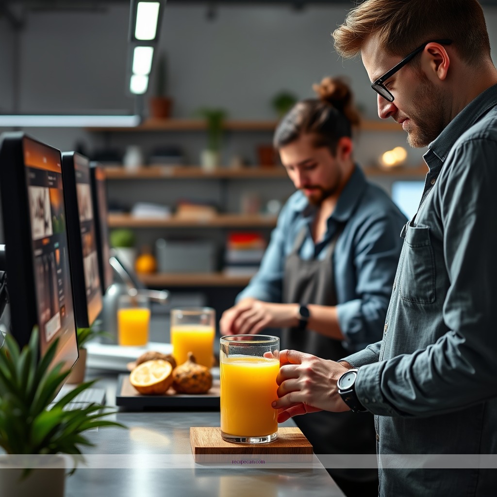 Instructions - ginger pineapple juice recipe