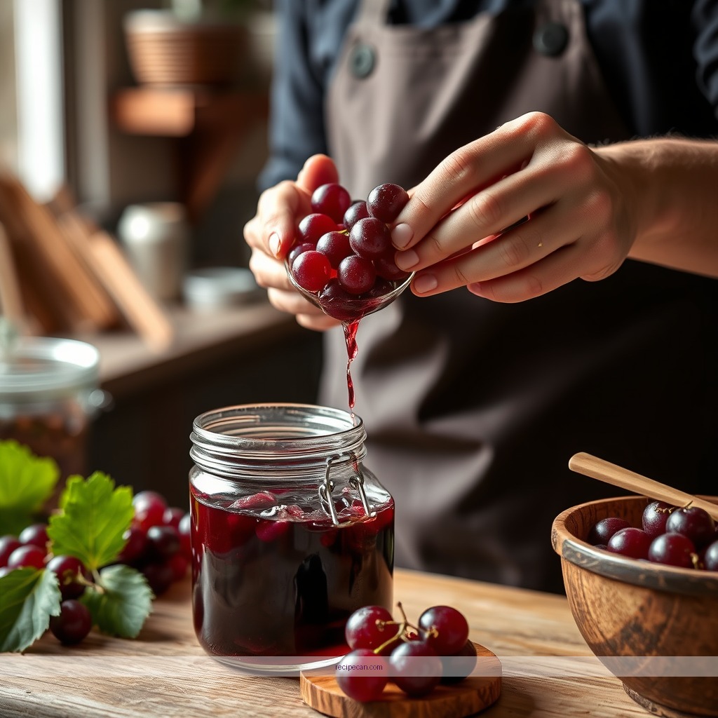 Instructions - grape jelly recipe from juice