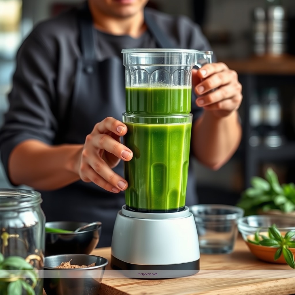 Instructions - green juice recipe for juicer