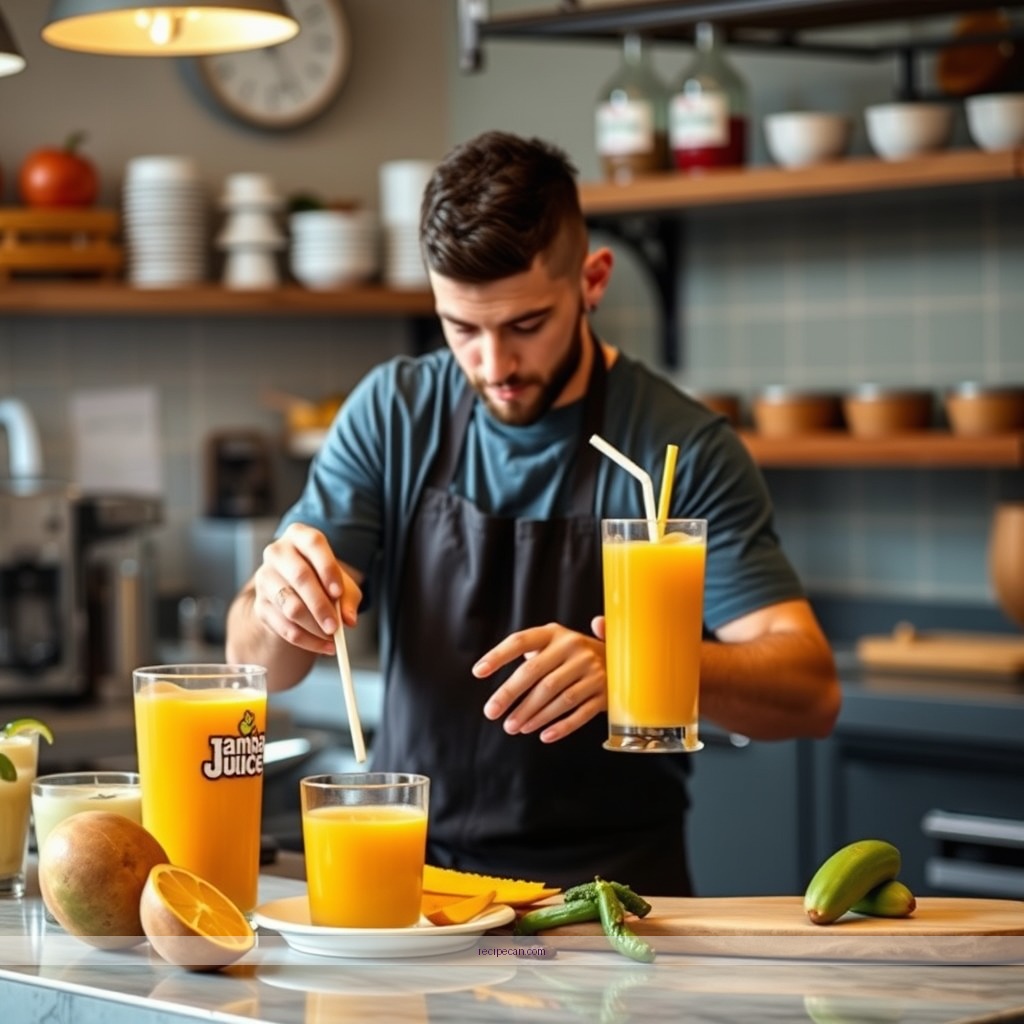 Instructions - jamba juice mango go go recipe