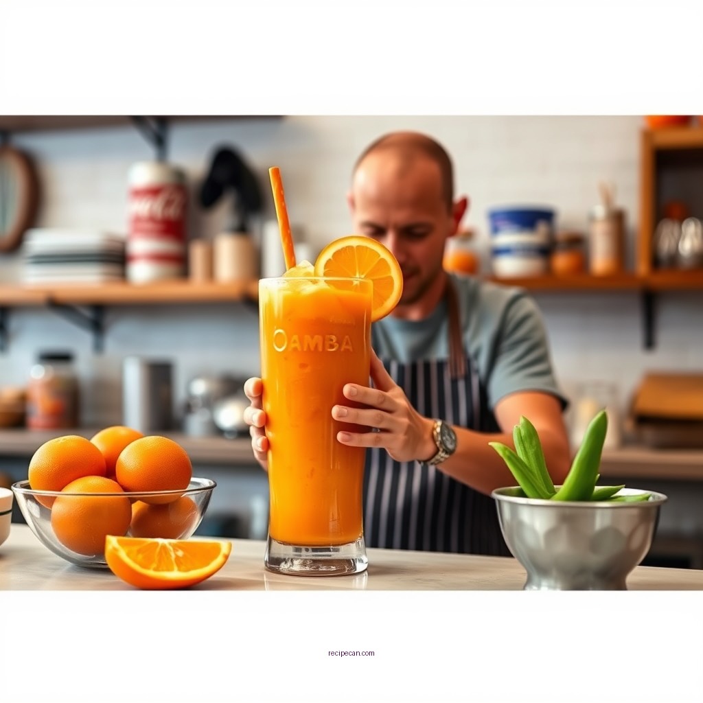 Instructions - jamba juice orange dream machine recipe