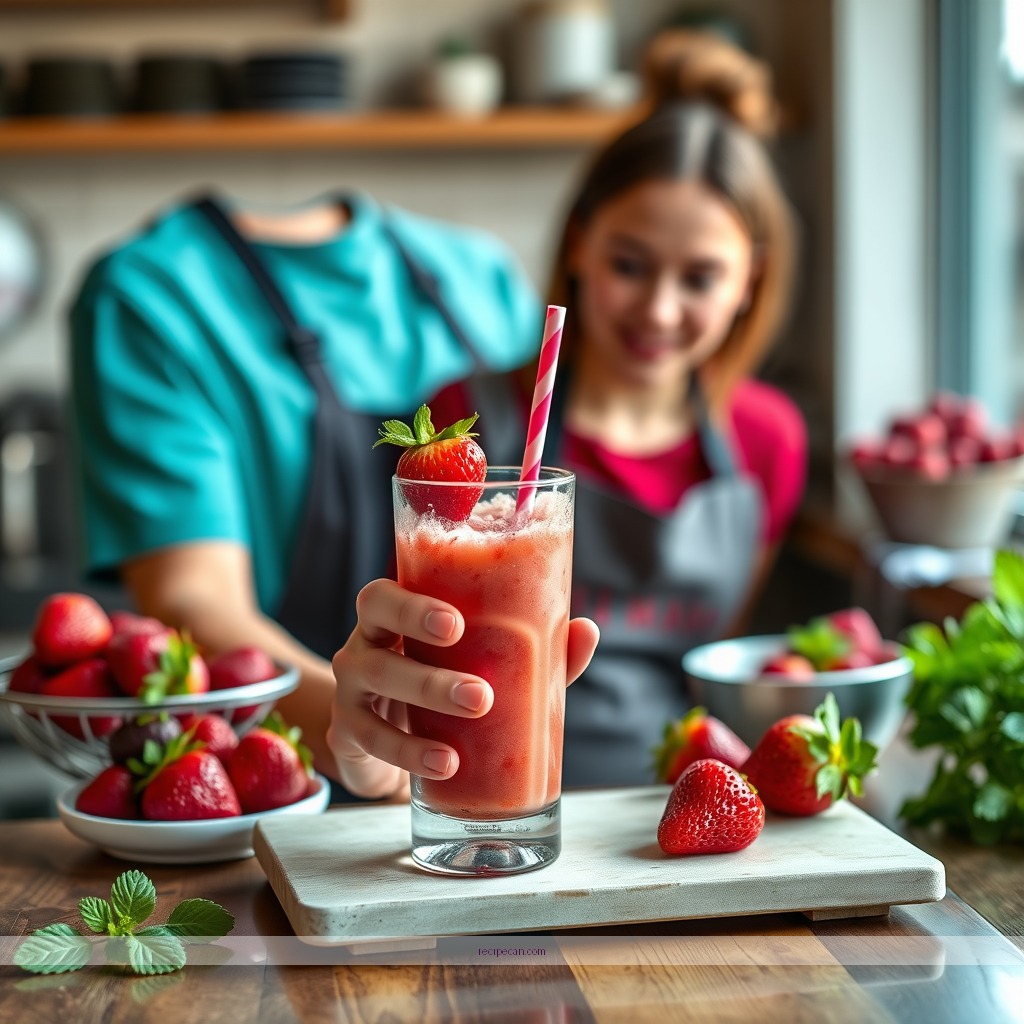 Instructions - jamba juice strawberry wild recipe