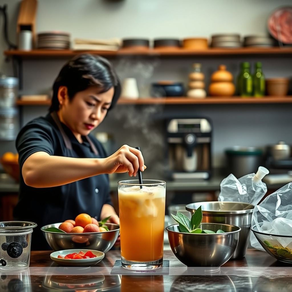 Instructions - lychee juice recipe