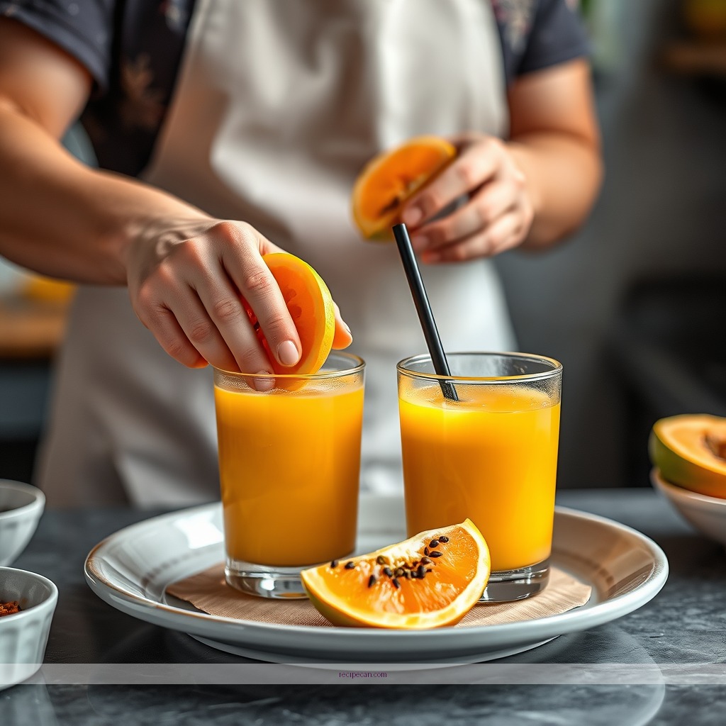 Instructions - papaya fruit juice recipes