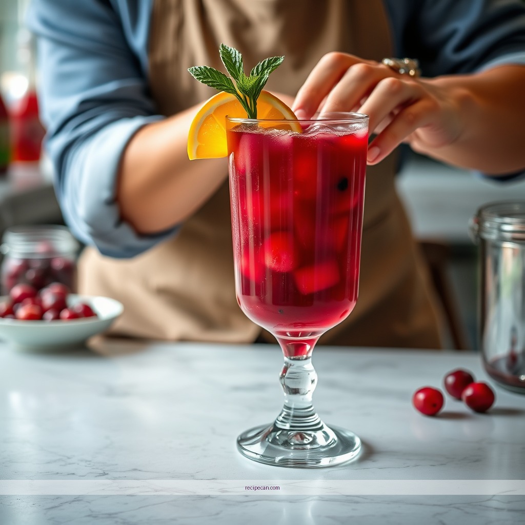 Instructions - recipe cranberry juice