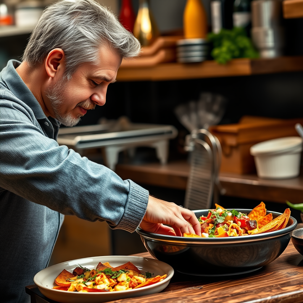 Instructions - recipe for sweet potato nachos