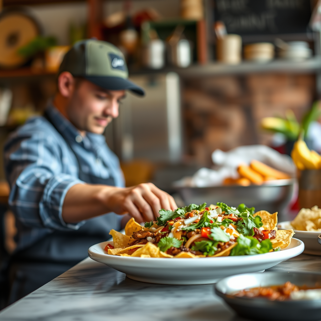 Instructions - restaurant style beef nachos recipe