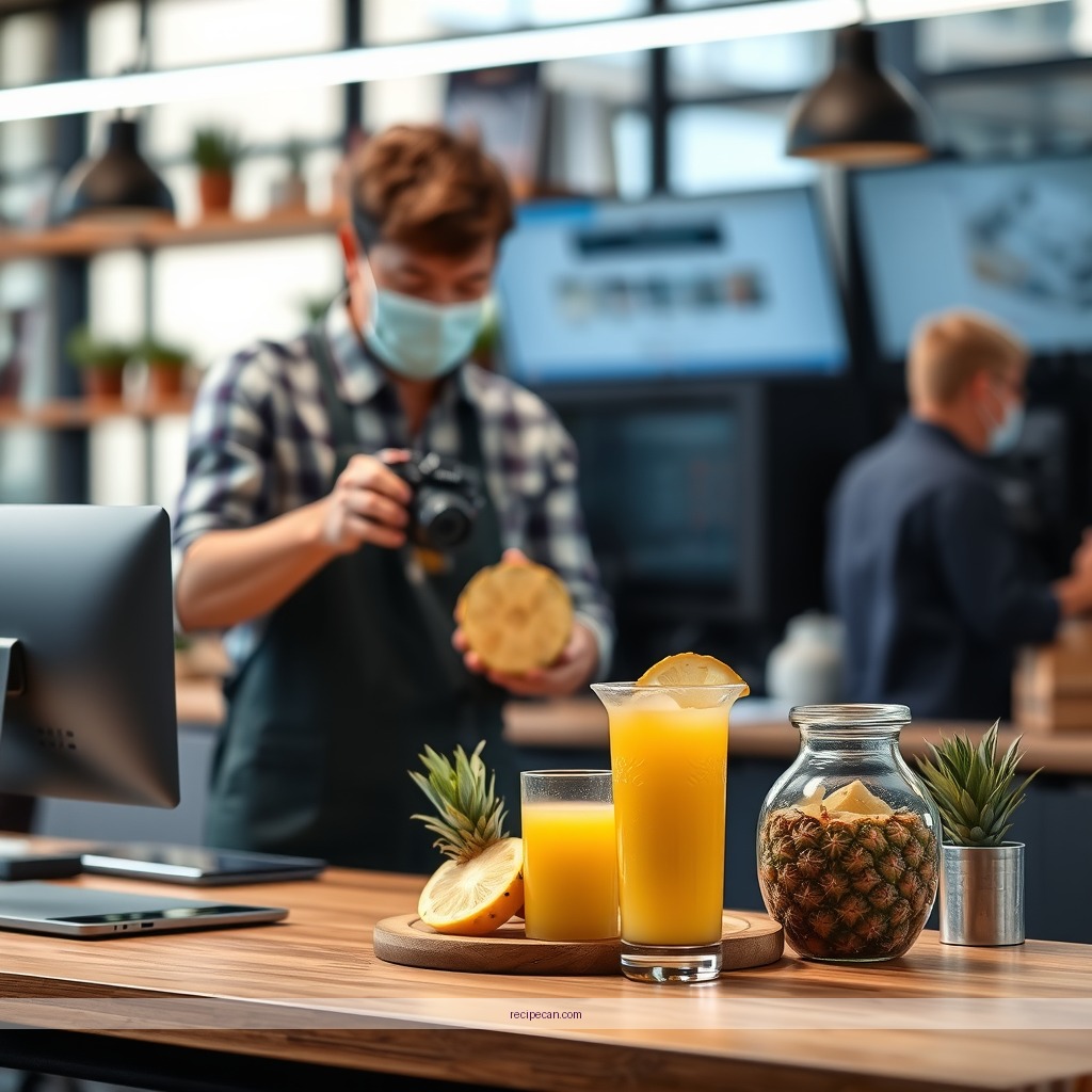 Instructions - recipes with pineapple juice