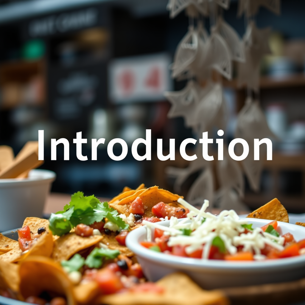 Introduction - baked nachos recipe