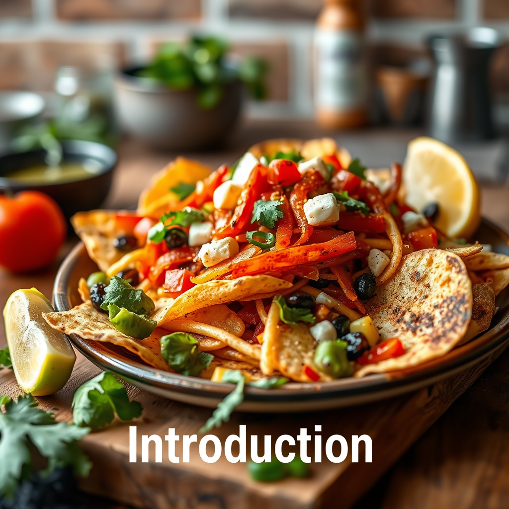 Introduction - vegetarian nachos recipe